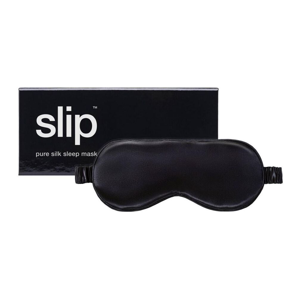 NWT SLIP Pure Silk Sleep Mask Black